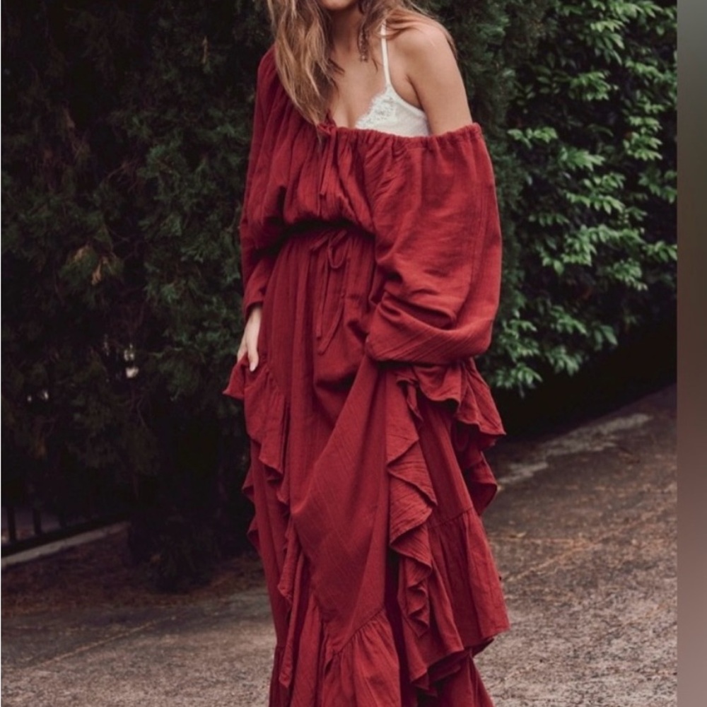 Free People shore chic maxi dress